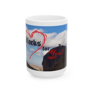 My Heart Rocks for You Mug