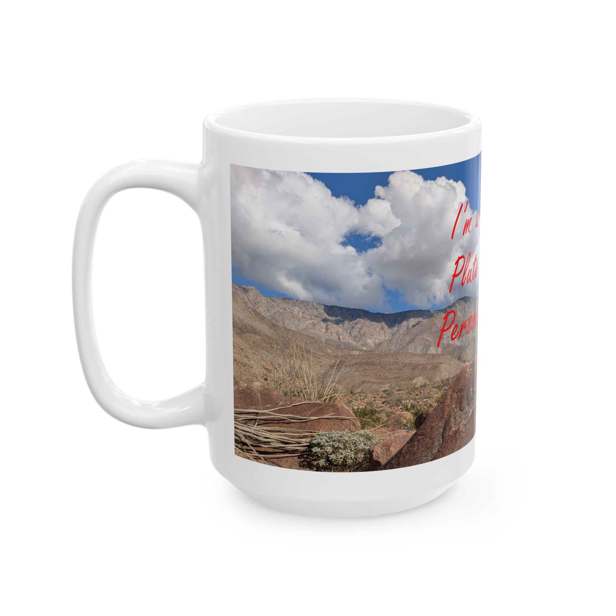 My Heart Rocks for You Mug Pluto Person v2 - Image 2